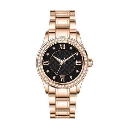 Women's Skeleton Automatic Watch – Elegant Diamond Dial, Waterproof & Luminous