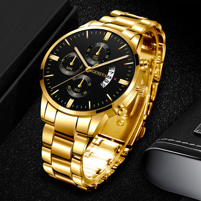 Skeleton Automatic Men's Watch – Luxury Mechanical, Sapphire Crystal, Waterproof